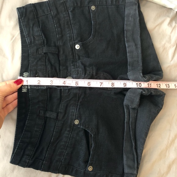 Mossimo Black Denim Shorts Size 6 - Picture 10 of 10